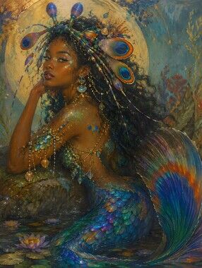 Beautiful Mermaid Print